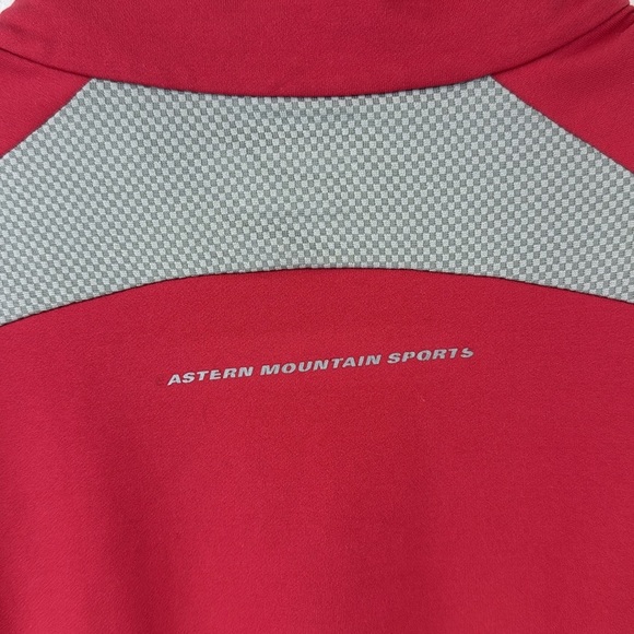 Eastern Mountain Sports Red and Gray Half Zip Performance Jacket Women’s XL - Picture 5 of 8